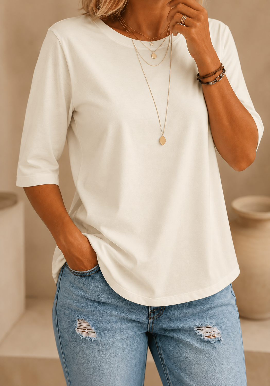 Calvera | Essential Comfort Tee Tall