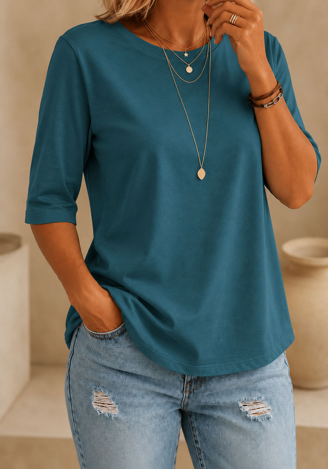 Calvera | Essential Comfort Tee Tall