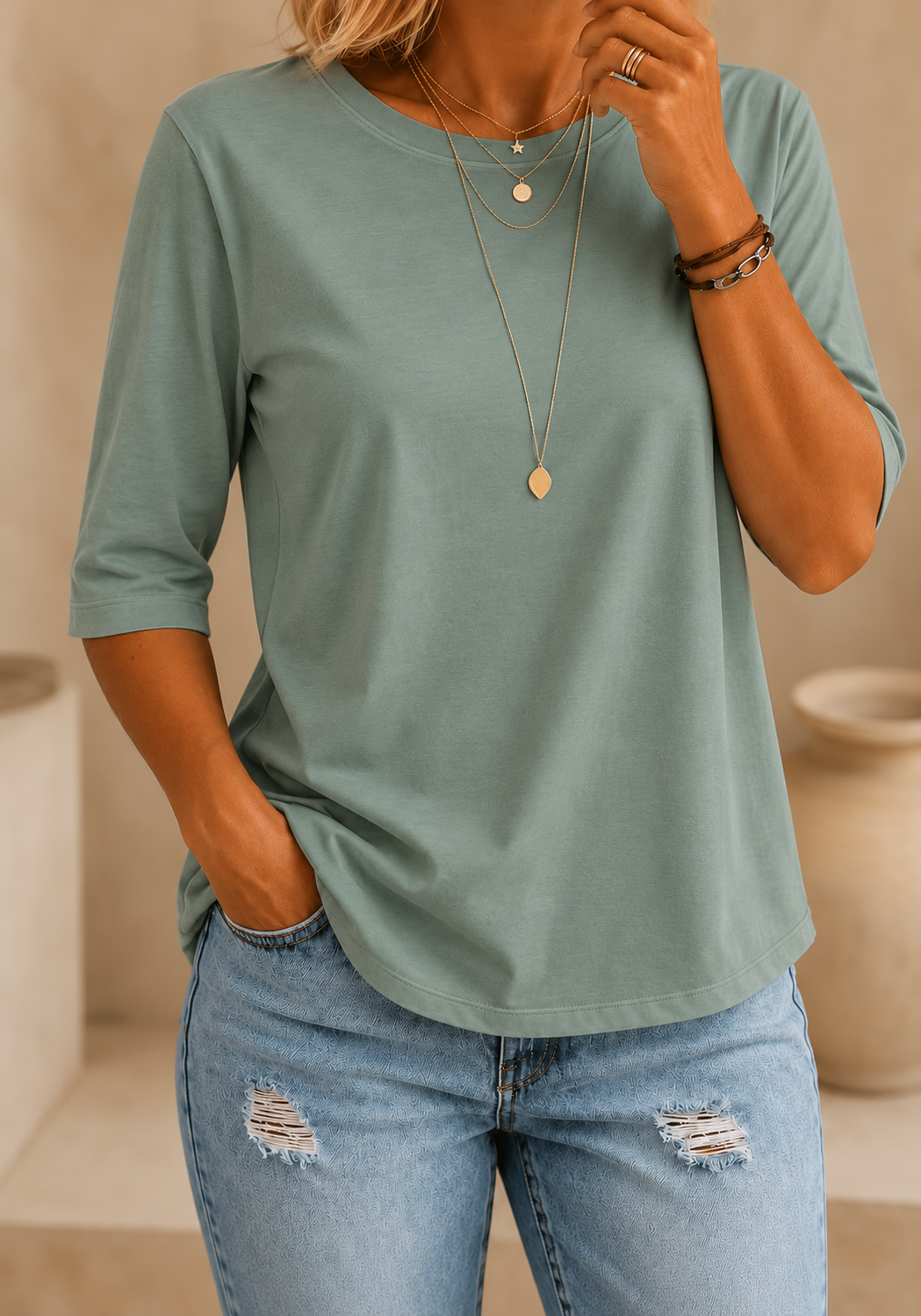 Calvera | Essential Comfort Tee Tall