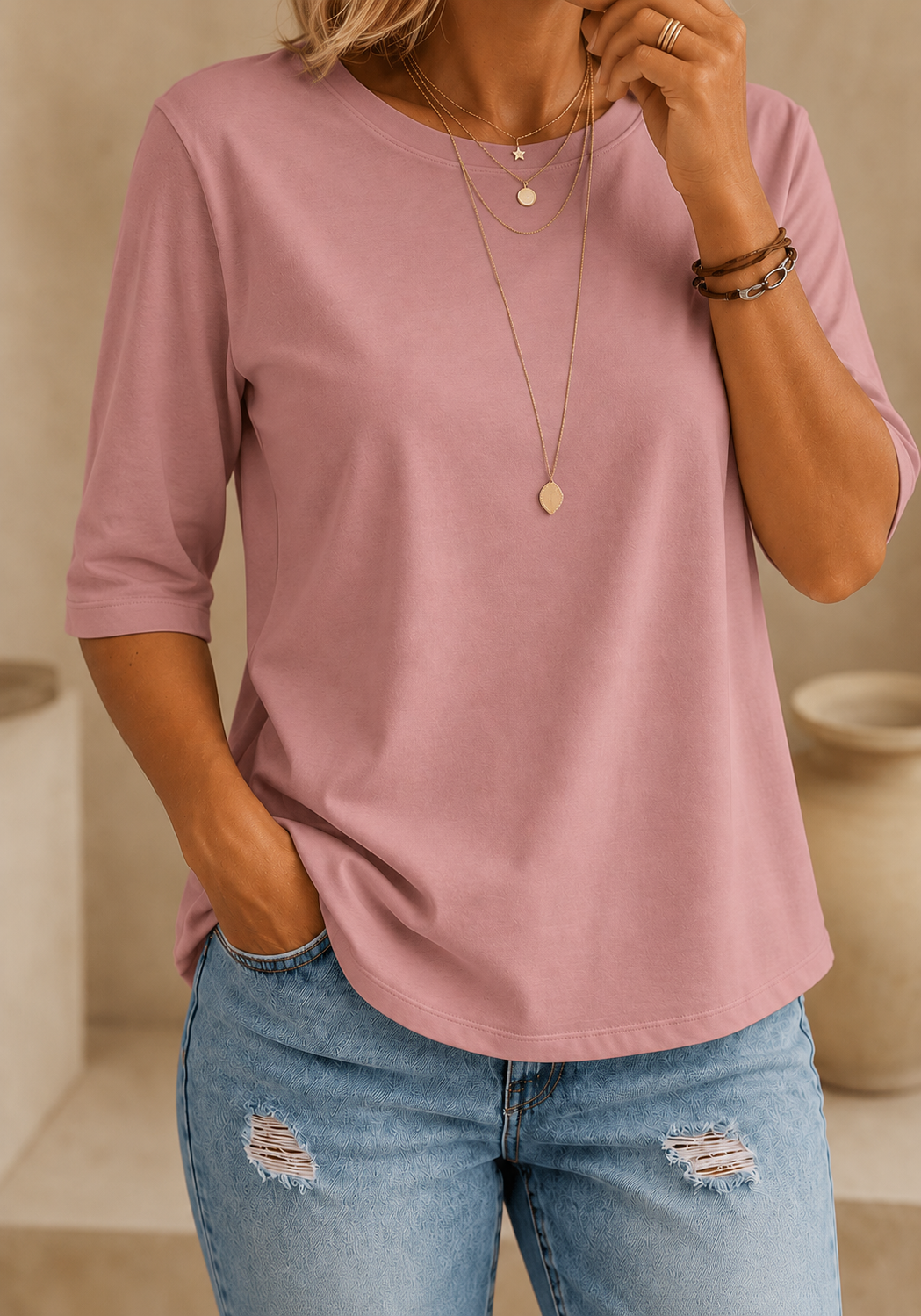 Calvera | Essential Comfort Tee Tall