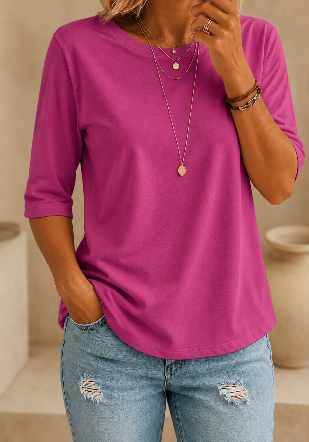 Calvera | Essential Comfort Tee Tall