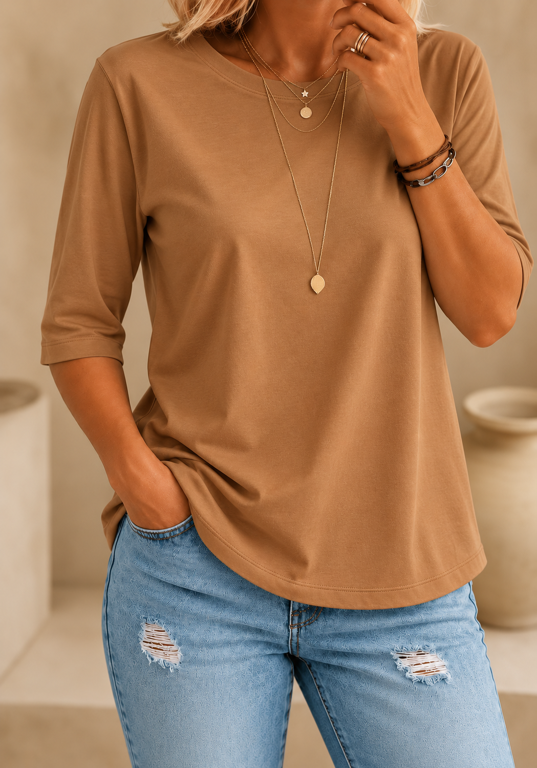 Calvera | Essential Comfort Tee Tall