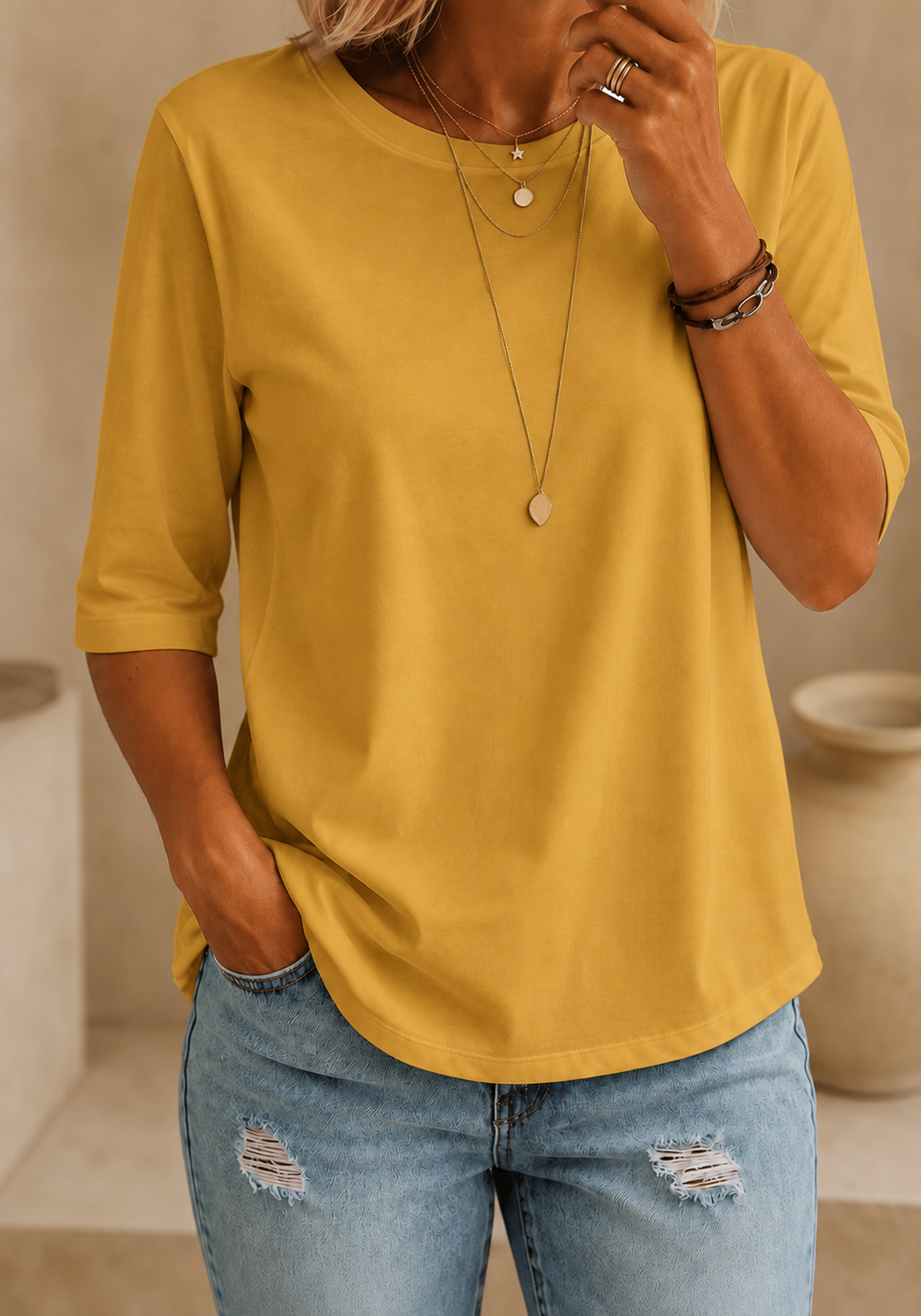 Calvera | Essential Comfort Tee Tall