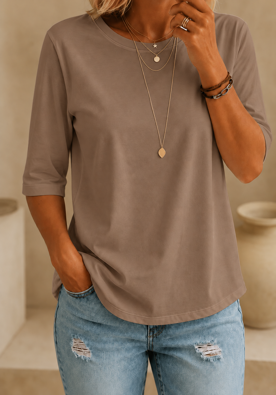 Calvera | Essential Comfort Tee Tall