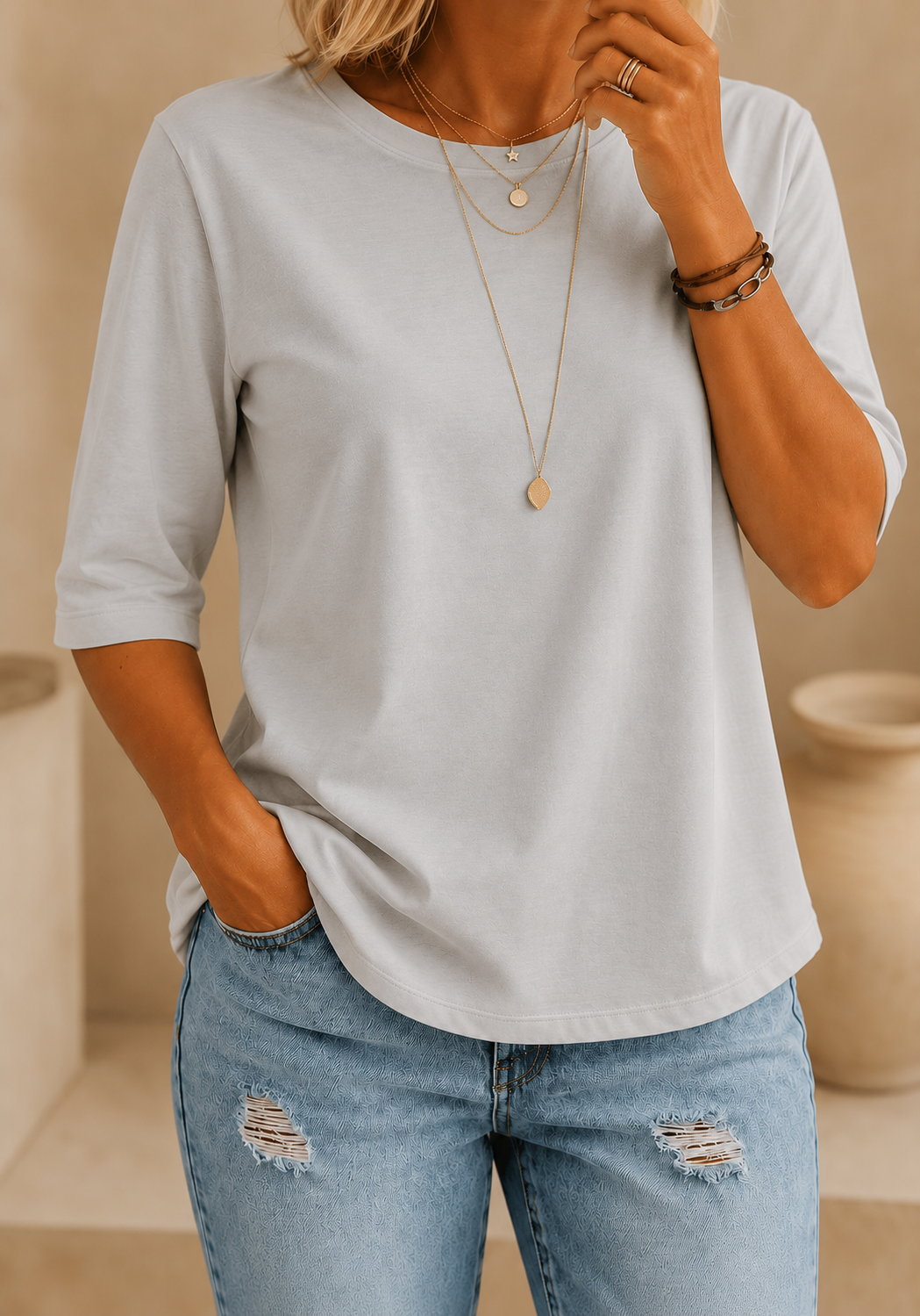 Calvera | Essential Comfort Tee Tall