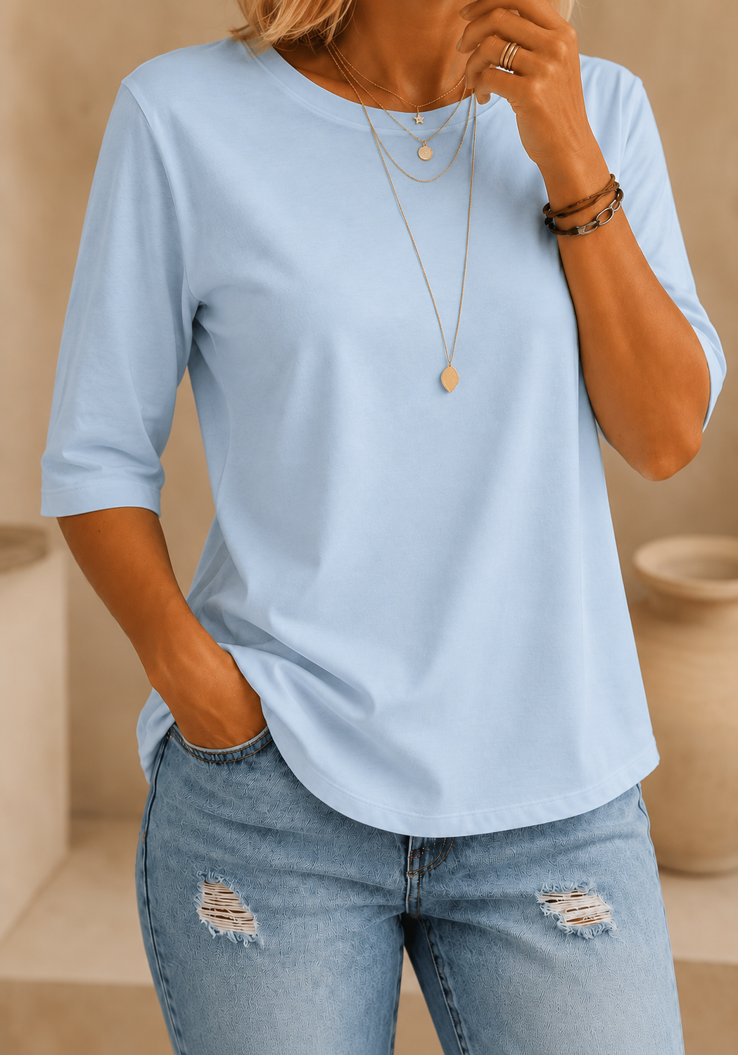 Calvera | Essential Comfort Tee Tall