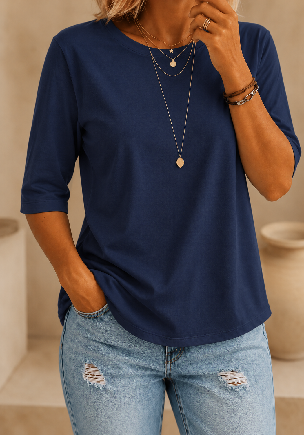 Calvera | Essential Comfort Tee Tall