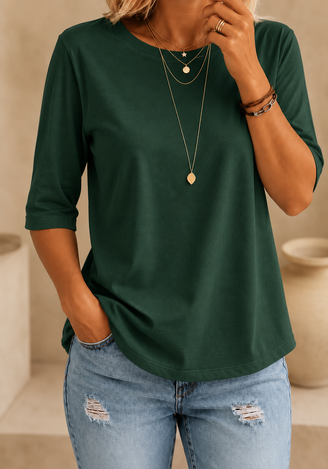 Calvera | Essential Comfort Tee Tall