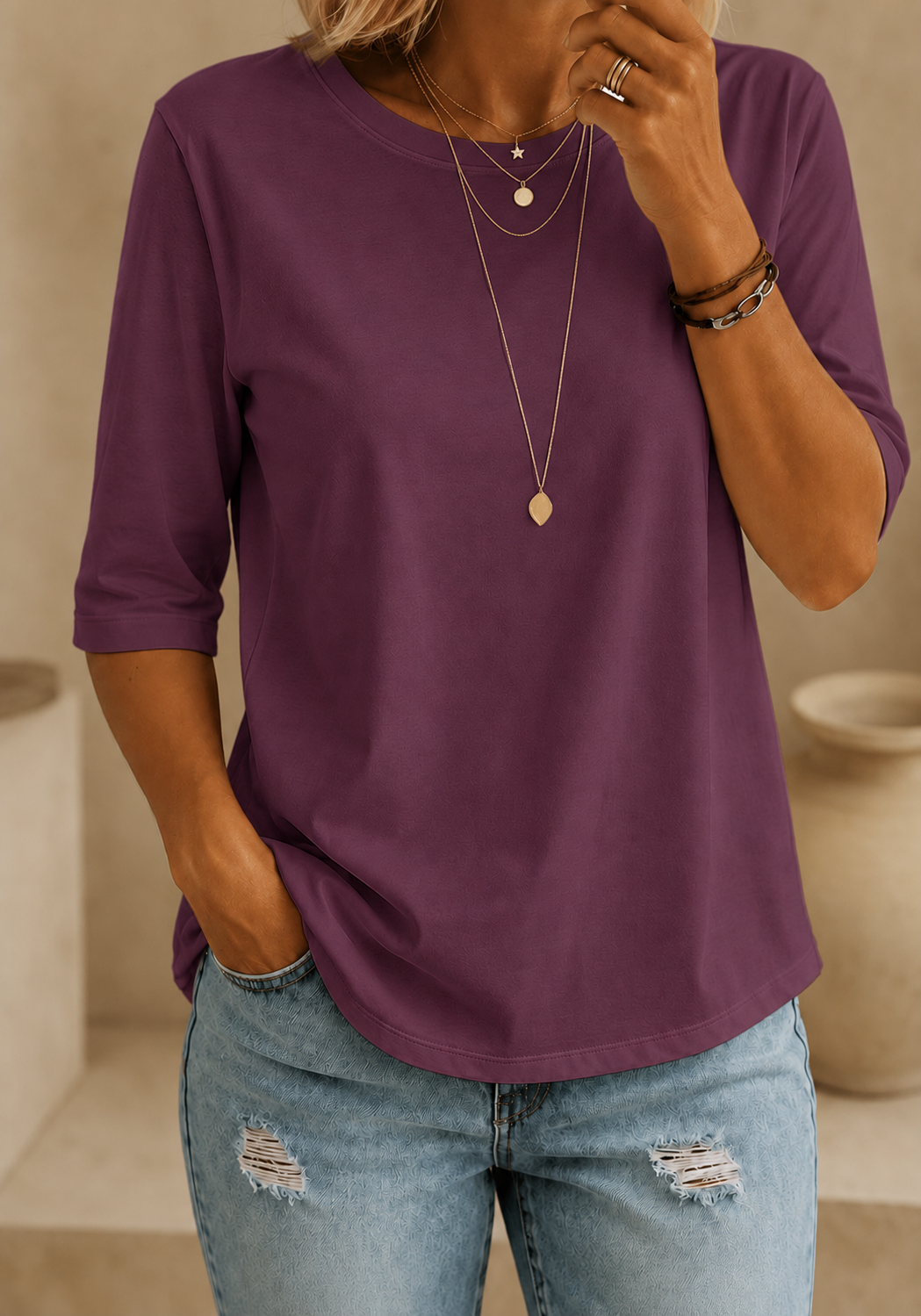 Calvera | Essential Comfort Tee Tall