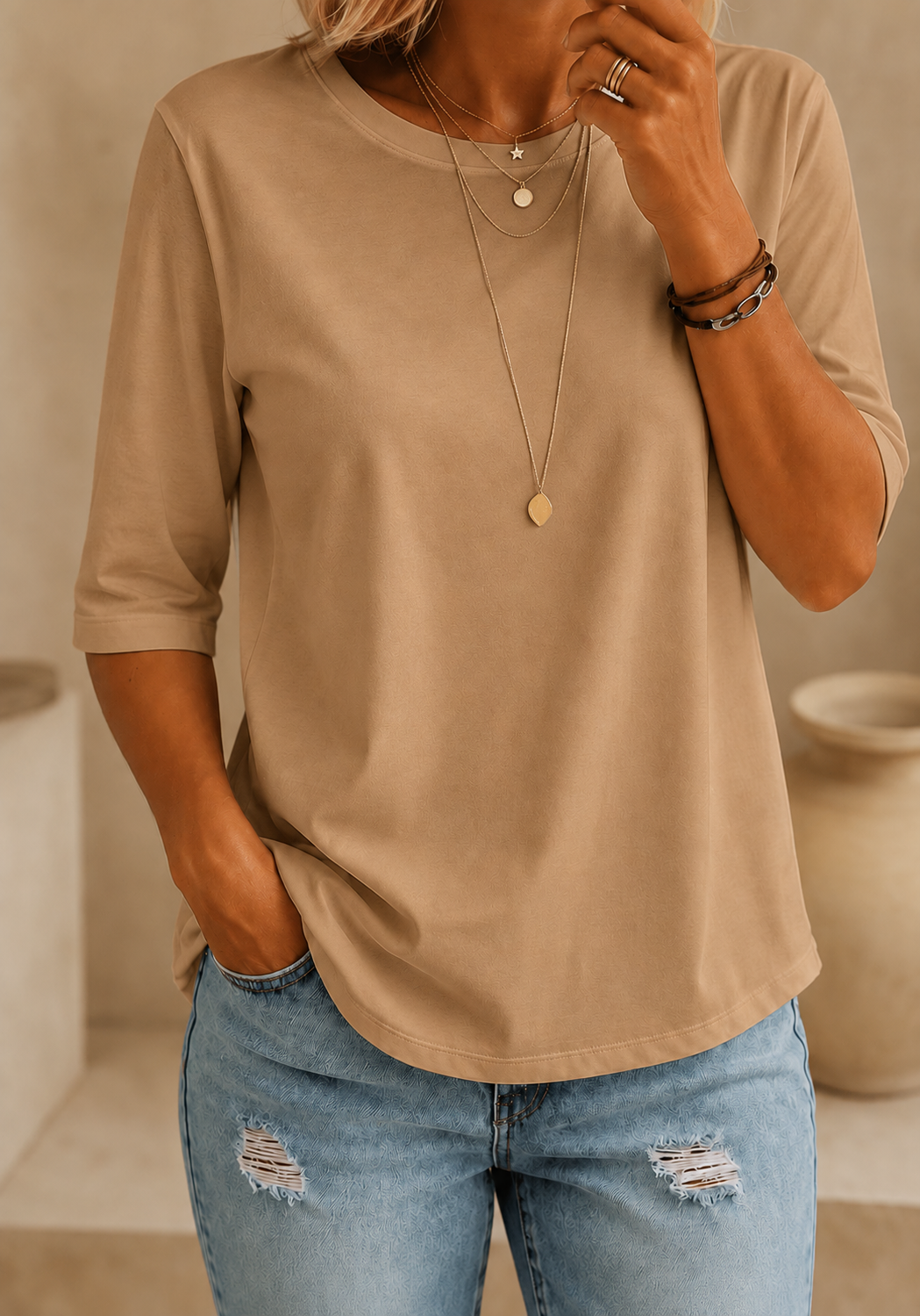 Calvera | Essential Comfort Tee Tall